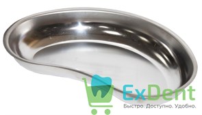 Лоток почкообразный ЛМП-200, объем 0,3 л, нержавеющая сталь (200 х 120 х 30 мм) 19232