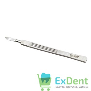 {{productViewItem.photos[photoViewList.activeNavIndex].Alt || productViewItem.photos[photoViewList.activeNavIndex].Description || 'Скальпель Legrin №1 (14 см)'}}