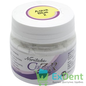 Noritake (Наритаки) CZR Люстровый фарфор Aqua Blue 2 (50 г) 18011