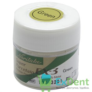 Noritake (Наритаки) EX3 Модификаторы дентина Green (10 г) 18159
