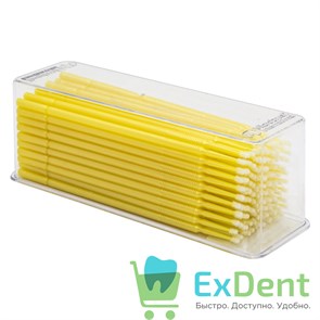 Аппликаторы Микробраш Microbrush Fine (1.5 мм) - диспенсер (100 шт) 19320