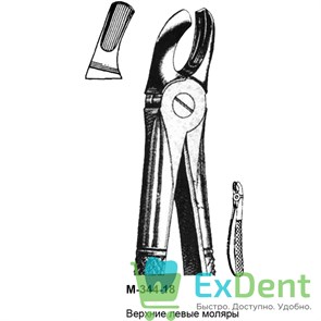 {{productViewItem.photos[photoViewList.activeNavIndex].Alt || productViewItem.photos[photoViewList.activeNavIndex].Description || 'Щипцы, Legrin, №344/18 для удаления моляров верхней челюсти левой стороны'}}