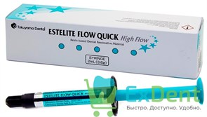 Estelite (Эстелайт) Flow Quick High Flow A1 -  композитный материал повышенной текучести (3,6 г) 19189
