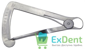 Микрометр для воска двухсторонний, типа кронциркуль 14816