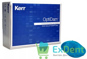 Optidam (Оптидам) Anterior - коффердам для изоляции фронтальных зубов (60 листов) 18642