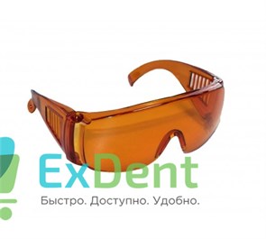 Очки защитные оранжевые для работы с лампой JNB 12780