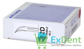 Лезвие хирургическое стерильное №12 D Apexmed (100 шт) 18697