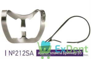 Кламп №212 (Бринкер В6) для фронтальной группы зубов Dentech 15454