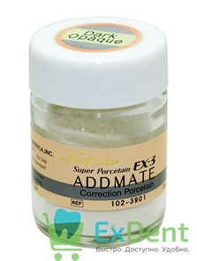 Noritake (Наритаки) EX3 ADDMATE Dark Opaque фарфор для исправления дефектов керимики (10 г) 18628