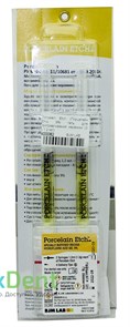 Porcelain Etch (Порцелайн Етч) 9% гель для протравливания керамики (2 х 1,2 мл) BJM LAB 13022