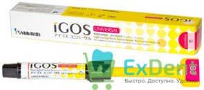 iGOS (Айгос) Universal B3 - светоотверждаемый композитный материал (4 г) 12390
