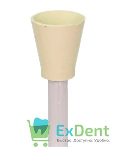 Полир Kagayaki Diamond Sun - желтый (экстрамелкая) чаша, для финишной полировки композитов (1 шт) 15160