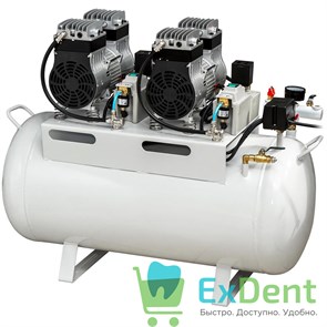 Компрессор HK-4EW воздушный, безмалянный, ресивер 65 л, производительность 200 л/мин 20785