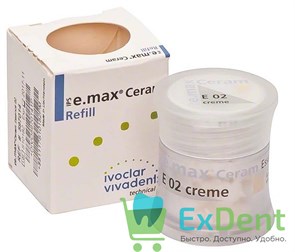 IPS e.max Ceram Essence - 02 порошковый краситель кремовый (5 г) 18798