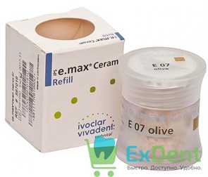 IPS e.max Ceram Essence - 07 порошковый краситель оливковый (5 г) 17189