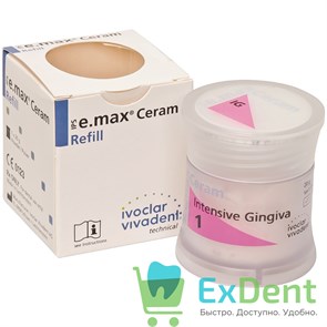 IPS e.max Ceram Intensive Gingiva - 1 интенсивные десневые массы (20г) 16585