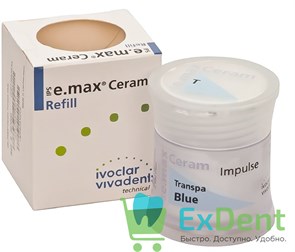 IPS e.max Ceram Impulse Transpa - голубая импульсная транспа-масса (20г) 17435