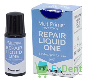 Multi Primer Repair Liquid ONE - моделировочная жидкость для коррекции композитов (6 мл) 16849