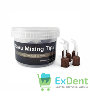 Канюли Core Mixing Tips - смешивающие насадки для CoreIT Dual и EsCem (50 шт) 12773