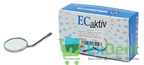 Зеркало стоматологическое №3, 20 мм, ES aktiv, не увеличивающее, без ручки 15441