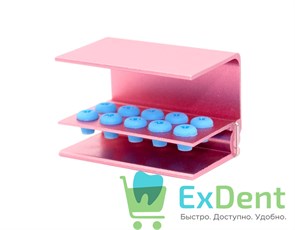 Бокс (подставка) для боров, на 10 боров, автоклавируемый JAAN Bur Box 16423