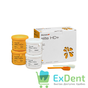 Elite (Элит) HD+ Putty Soft Fast Set - A-силикон очень высокой вязкости (4 х 450 мл) 12264
