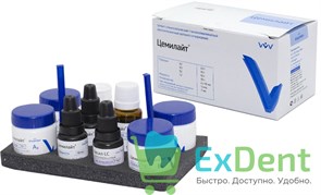 Цемилайт - стеклоиономерный цемент светового отверждения (А2, А3, В2, С2) 16399