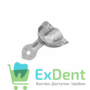 {{photo.Alt || photo.Description || 'Ложка для слепков с перфорированием В-1 (S) верх (метал) Россия'}}