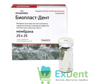 {{productViewItem.photos[photoViewList.activeNavIndex].Alt || productViewItem.photos[photoViewList.activeNavIndex].Description || 'БиопластДент, мембрана (25 х 25 х 0,3 мм) для создания барьера миграции мягких тканей'}}