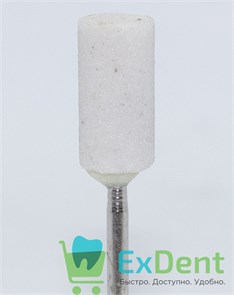 Камень карборундовый, для обработки недрагоценных металлов, MEDIUM цилиндр (8*16мм) 20542