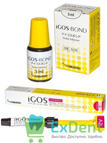 iGOS (Айгос) Universal A2 + BOND - набор композитный материал в упаковке с бондом (4 г + 5мл) 12270