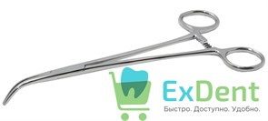 Зажим кровоостанавливающий (Москит) Микстера изогнутый (18 см) (17-592) 15723