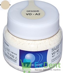 Zeo Ce Light Opaque (Опак порошок) VO-A2 - для перекрытия цвета металла до нужного оттенка (50 г) 14624