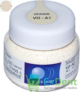 Zeo Ce Light Opaque (Опак порошок) VO-A1 - для перекрытия цвета металла до нужного оттенка (50 г) 14125