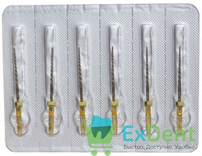 SOCO SC 1001 (Соко СК) машинные файлы с памятью формы, 04/50, 25 мм, блистер (6 шт) 17131