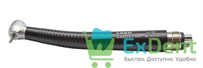 Наконечник турбинный COXO CX207С1-5SP  M4 - кнопочный, с 1 точ. спреем терапевтический, керам подш 14105