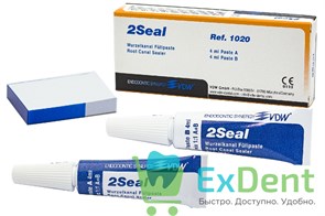 2SEAL (Тусеал) - паста для пломбирования каналов (4 мл + 4 мл) 16114