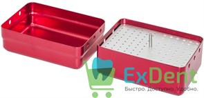 Бокс (подставка) для эндо инструментов на 120 инстр (118 х 83 х 50 мм), автоклавируемый 21470