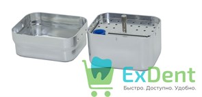Бокс (подставка) для эндо инструментов на 30 инстр (60 х 40 х 50 мм), автоклавируемый 15155
