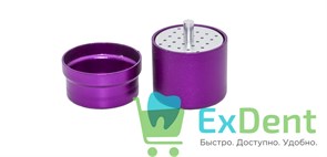 Бокс (подставка) для эндо инструментов на 24 инстр (55 х 40 мм), автоклавируемый 14431