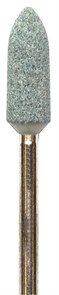 Камень силикон-карбидный, для обработки керамики и металлов, MEDIUM цилиндр заостренный (5*17мм) 13506