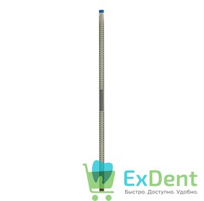 Штрипсы перфорированные синие FS3-MP (ширина 3,75 мм, длина 147 мм, толщина 0,13 мм) 13368