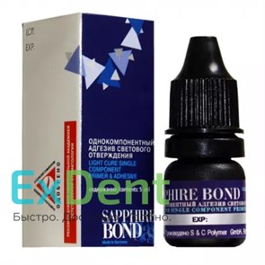 Sapphire Bond (Сапфир Бонд) - однокомпонентный самопротравливающий светоотверждаемый адгезив (5 мл) 14889