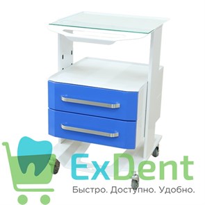 Стол инструментальный процедурный специальный СИПС Н-01 (2 ящика) 17772