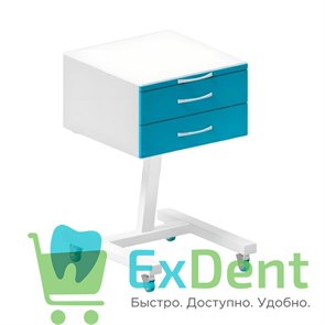 Стол инструментальный процедурный специальный СИПС-М-01 (2 ящика) 13898