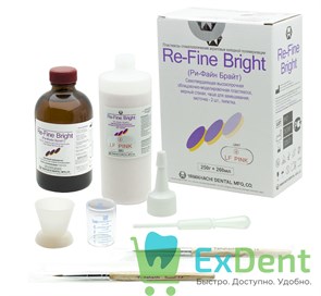 {{productViewItem.photos[photoViewList.activeNavIndex].Alt || productViewItem.photos[photoViewList.activeNavIndex].Description || 'Re-Fine (Рефайн) Bright LF Pink - пластмасса быстрого отверждения хол. полимеризации (5x50 г+260 мл)'}}