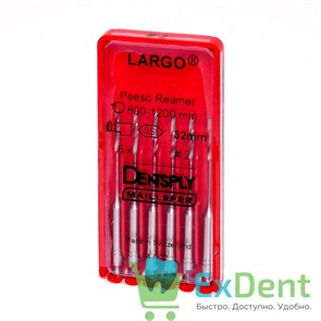 Largo (Ларго) №2, 32мм, Dentsply, бор, для расширения устья канала (6 шт) 21022