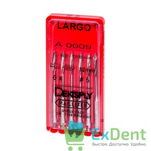 Largo (Ларго) №5, 32мм, Dentsply, бор, для расширения устья канала (6 шт) 21028