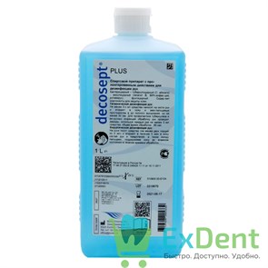 Кожный антисептик Decosept Plus, для ухода за руками (1 л) 12474