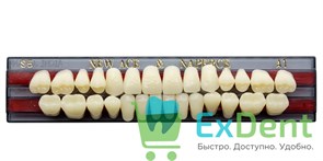 Гарнитур акриловых зубов A1, S5, Naperce и New Ace (28 шт) 14090